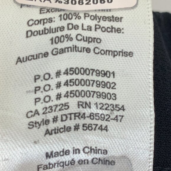 Aritizia Wilfred Trouser Darontal Pants Black Ankle Size 2 - Picture 8 of 9